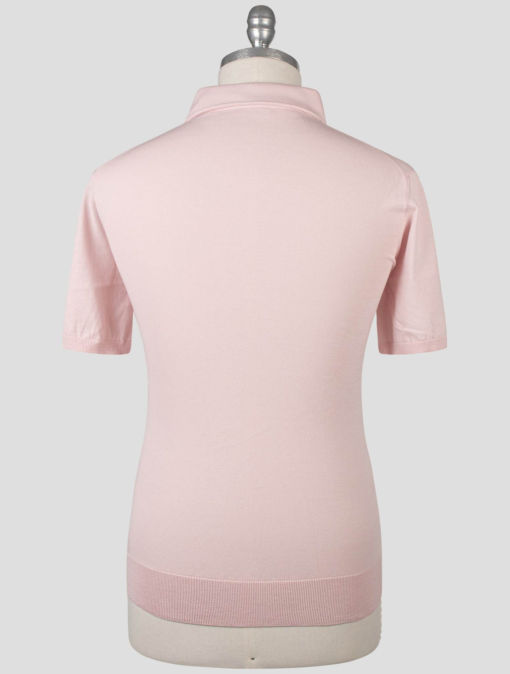 Isaia Pink Cotton Polo