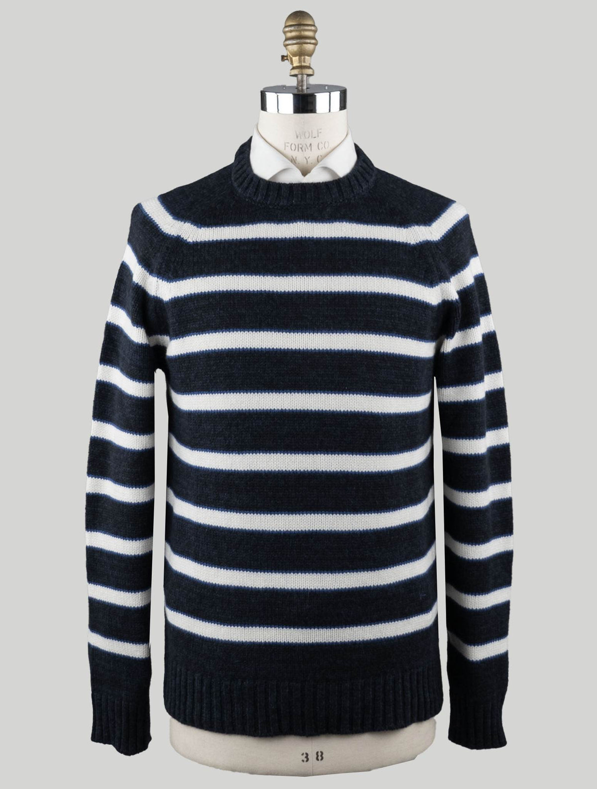 Isaia Multicolor Cashmere Sweater Crewneck