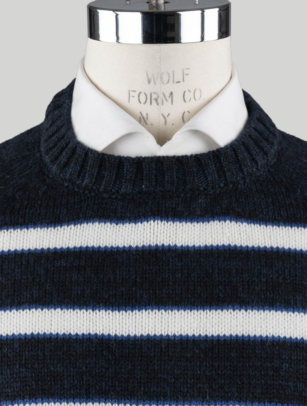 Isaia Multicolor Cashmere Sweater Crewneck