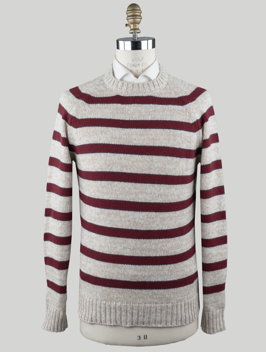 Isaia Multicolor Cashmere Sweater Crewneck