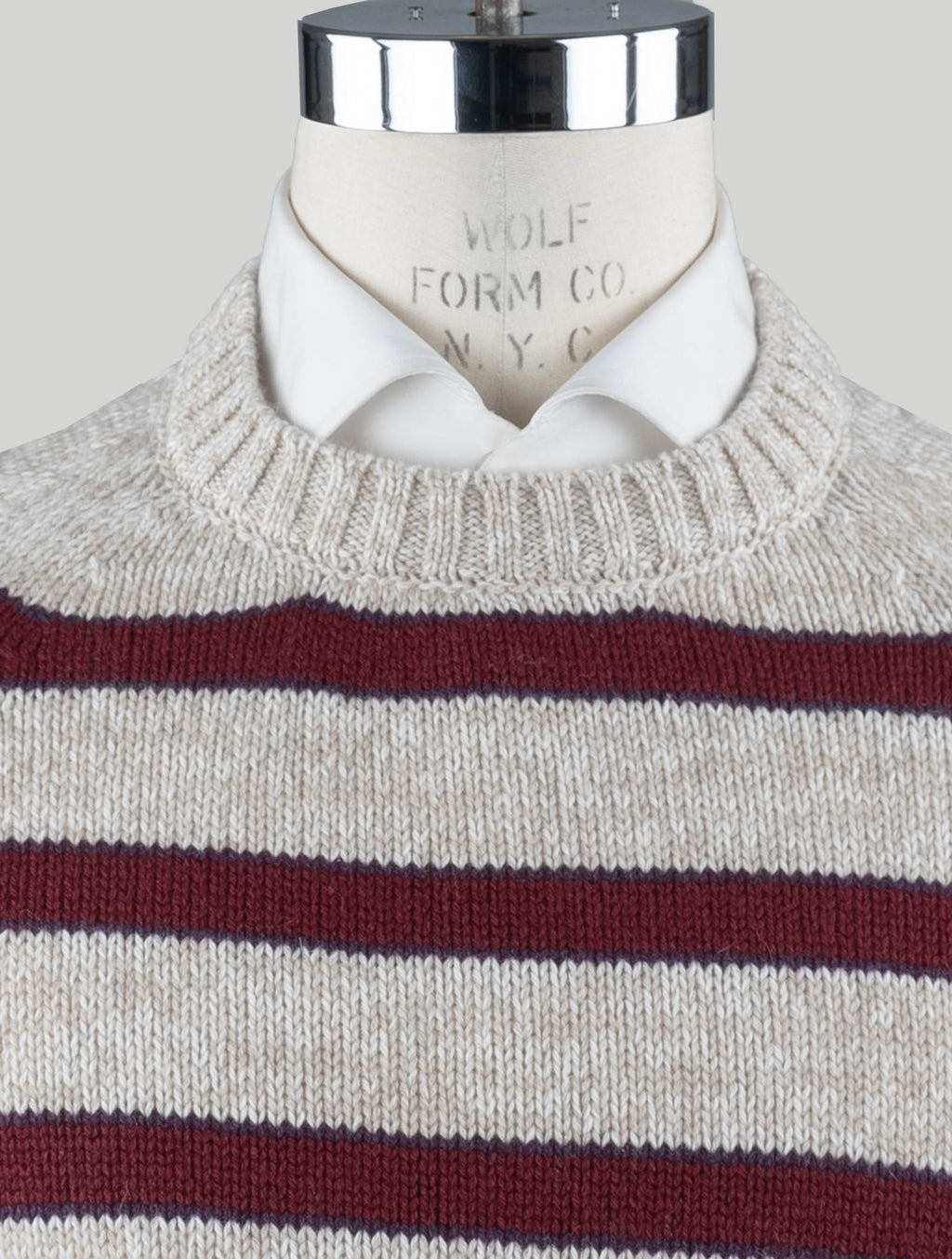 Isaia Multicolor Cashmere Sweater Crewneck