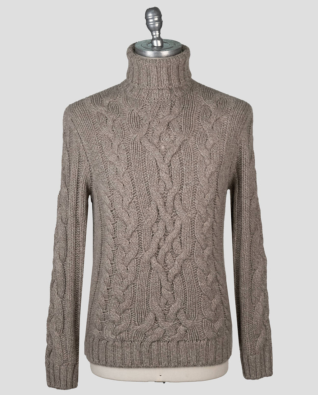 Isaia Isaia Beige Cashmere Sweater Turtleneck Beige 000