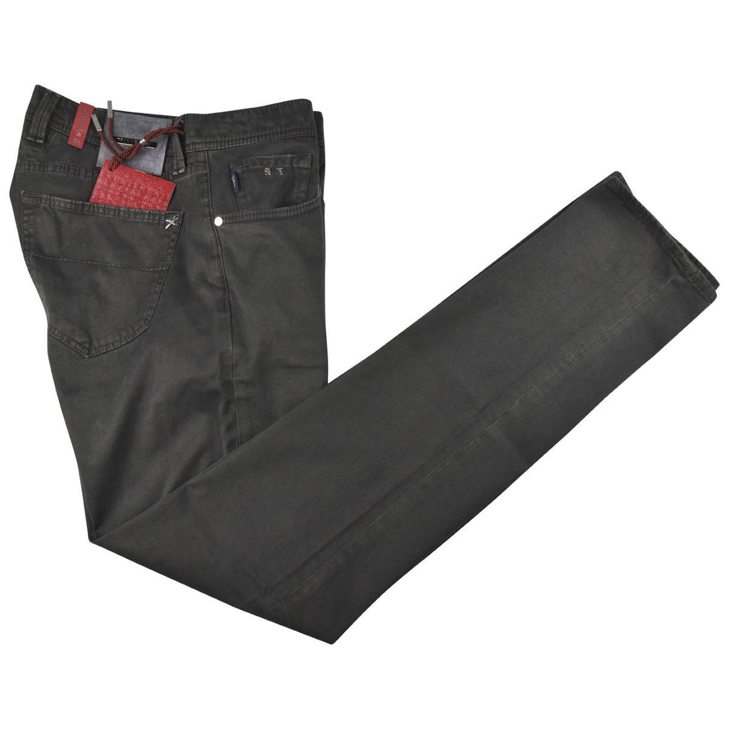 Tramarossa Tramarossa Gray Cotton Ea Jeans Gray 000