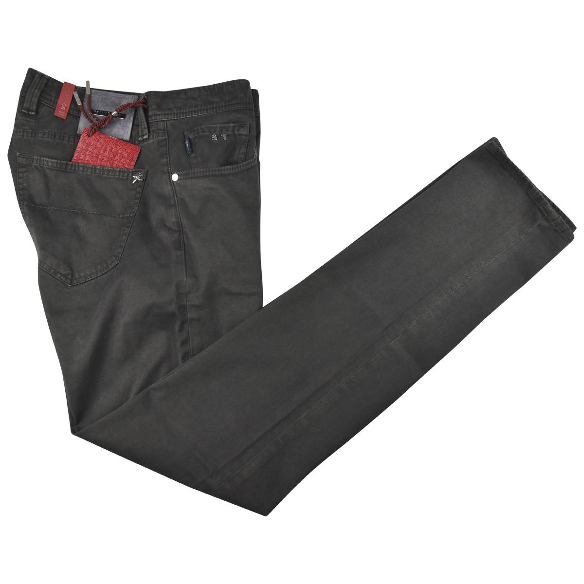Tramarossa Tramarossa Gray Cotton Ea Jeans Gray 000