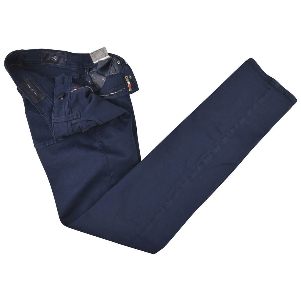Tramarossa Tramarossa Blue Cotton Pl Ea Jeans Blue 001