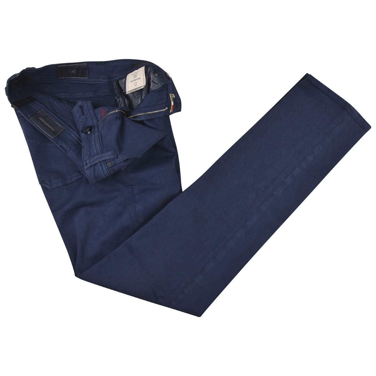 Tramarossa Tramarossa Blue Cotton Pl Ea Jeans Blue 001