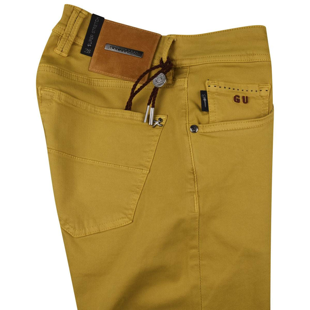 Tramarossa Yellow Cotton Pl Ea Jeans