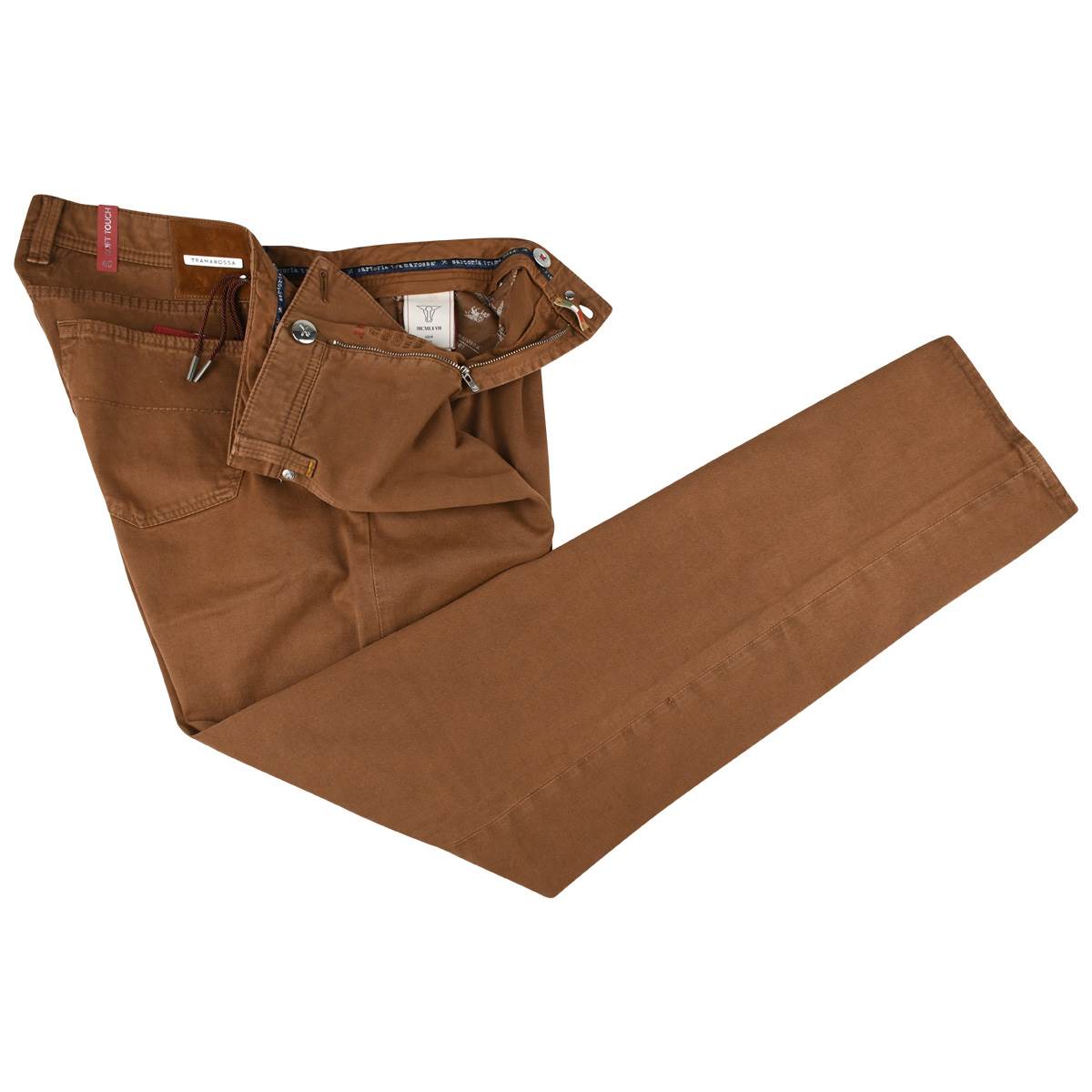Tramarossa Tramarossa Brown Cotton Ea Jeans Brown 001