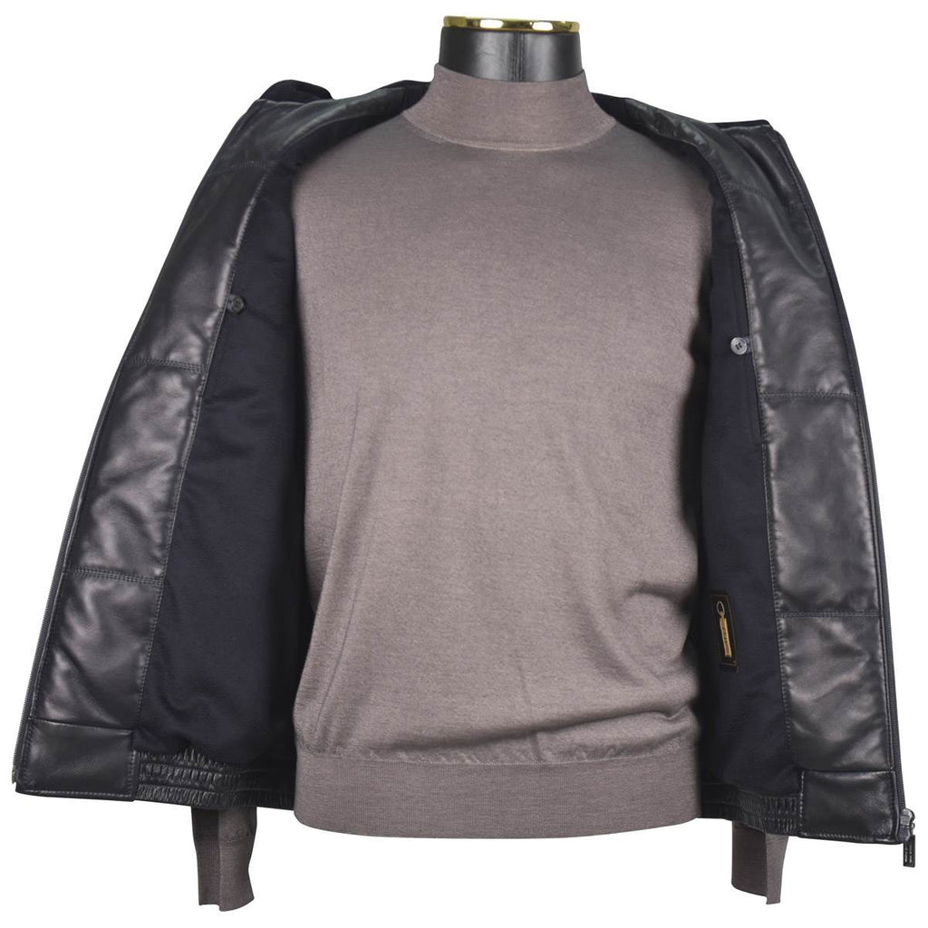 Zilli Blue Leather Vest