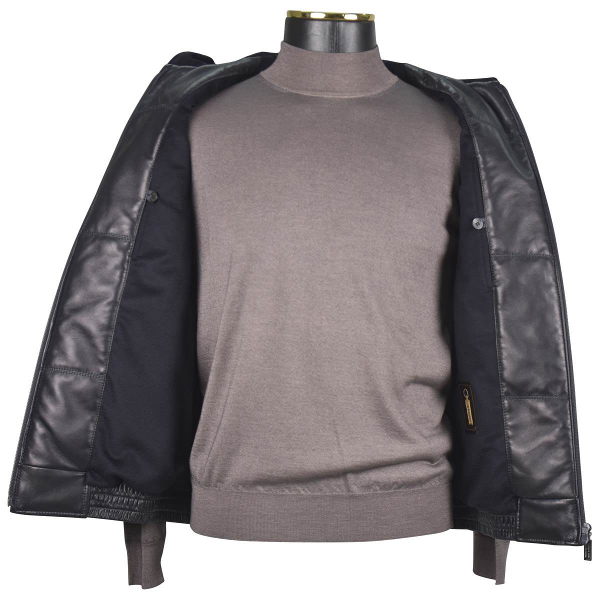 Zilli Blue Leather Vest