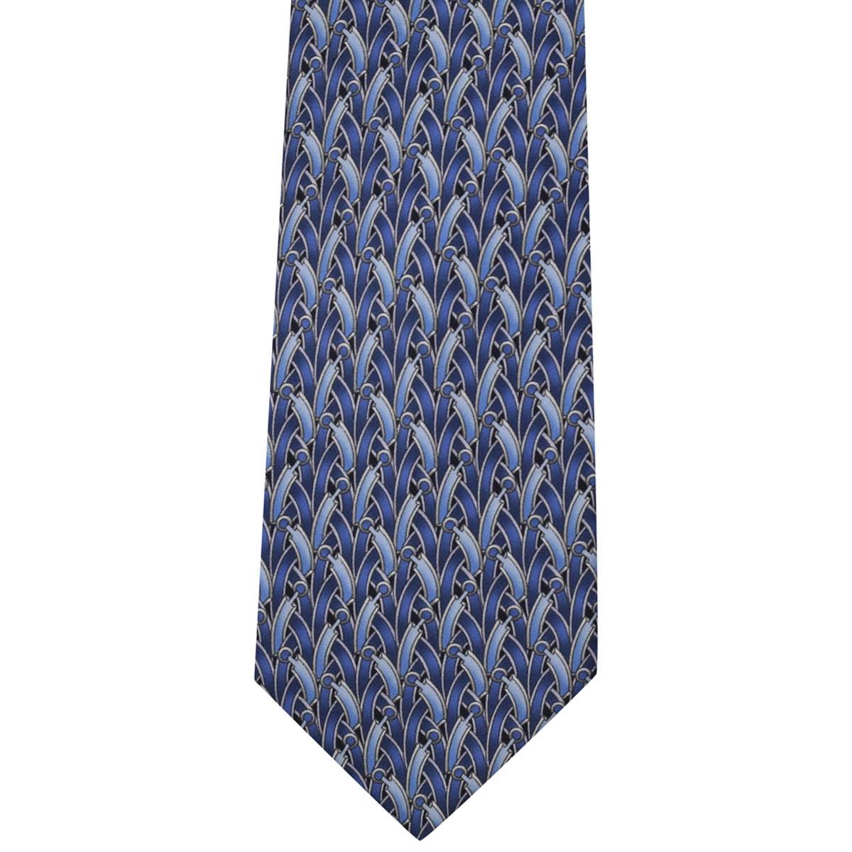 Zilli Zilli Blue Silk Tie Blue 001