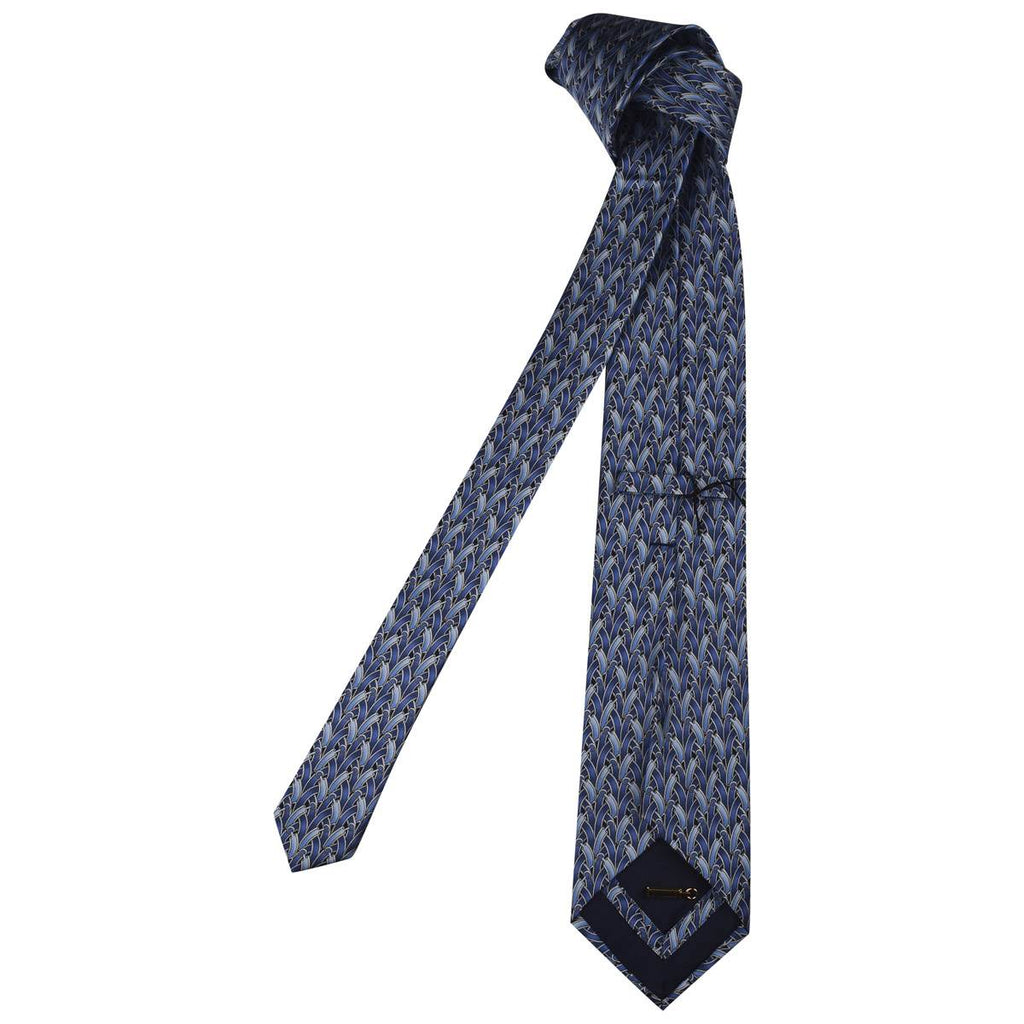 Zilli Blue Silk Tie