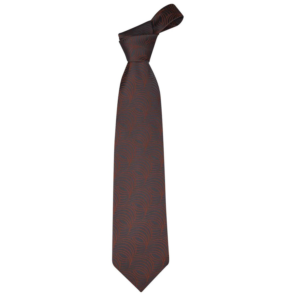Zilli Zilli Gray Orange Silk Tie Gray/Orange 000