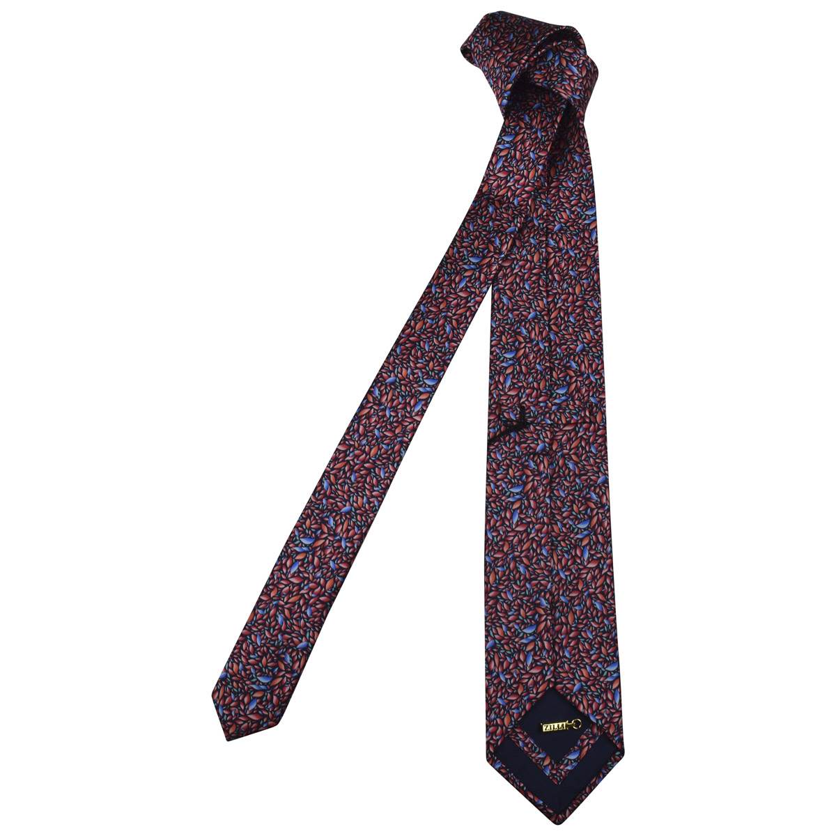 Zilli Multicolor Silk Tie