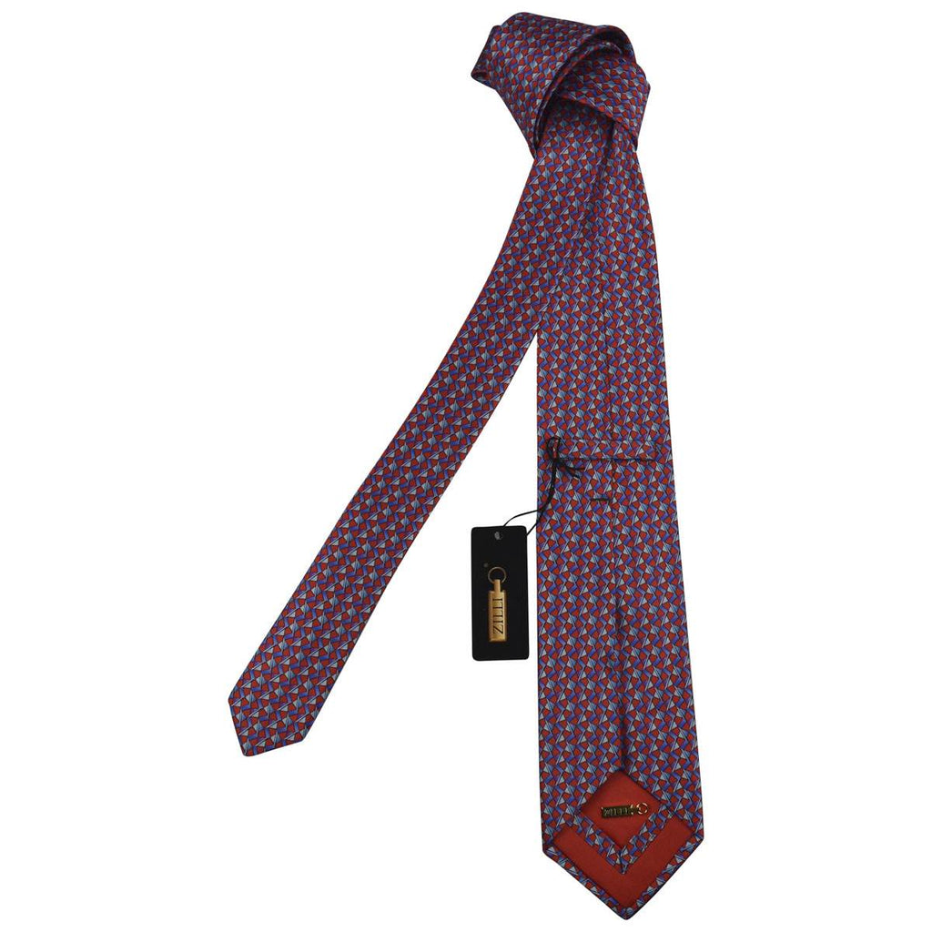 Zilli Multicolor Silk Tie