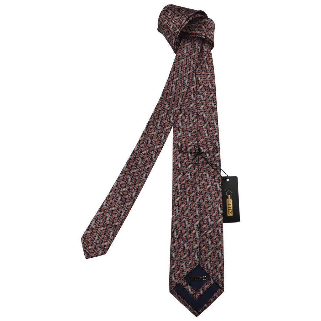 Zilli Multicolor Silk Tie