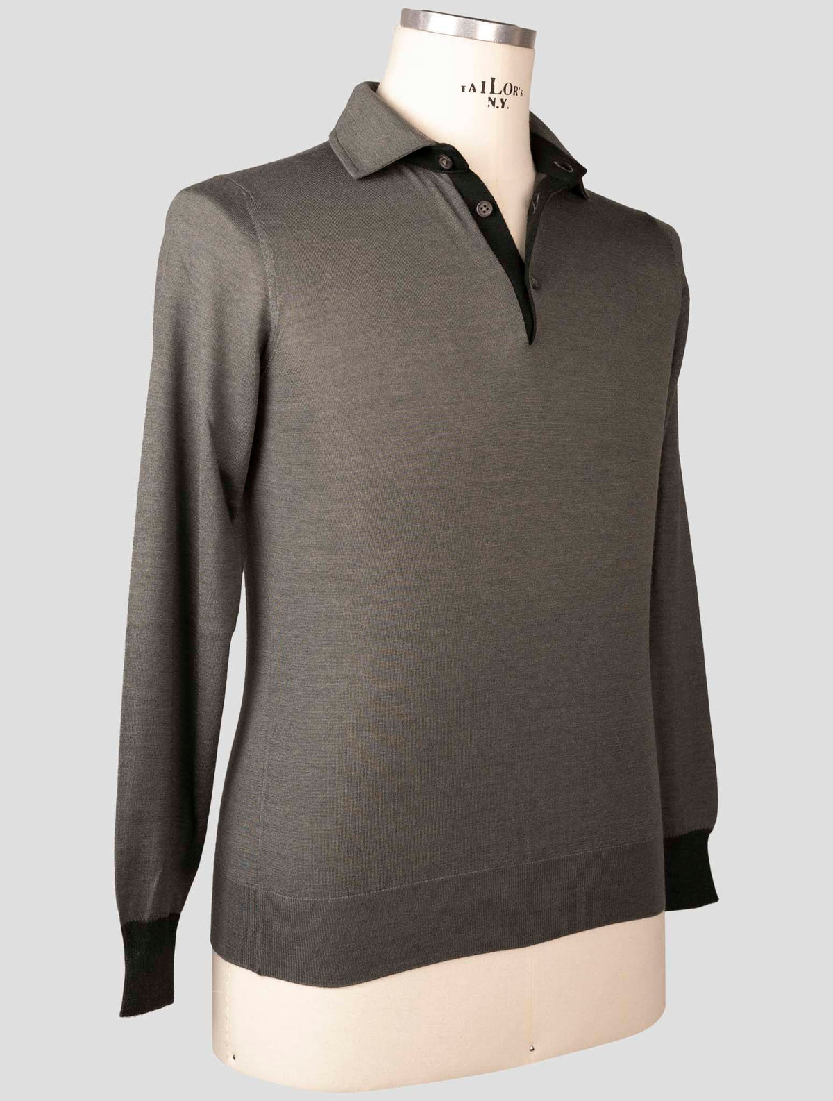 Fioroni Fioroni Green Cashmere Silk Sweater Polo Green 001
