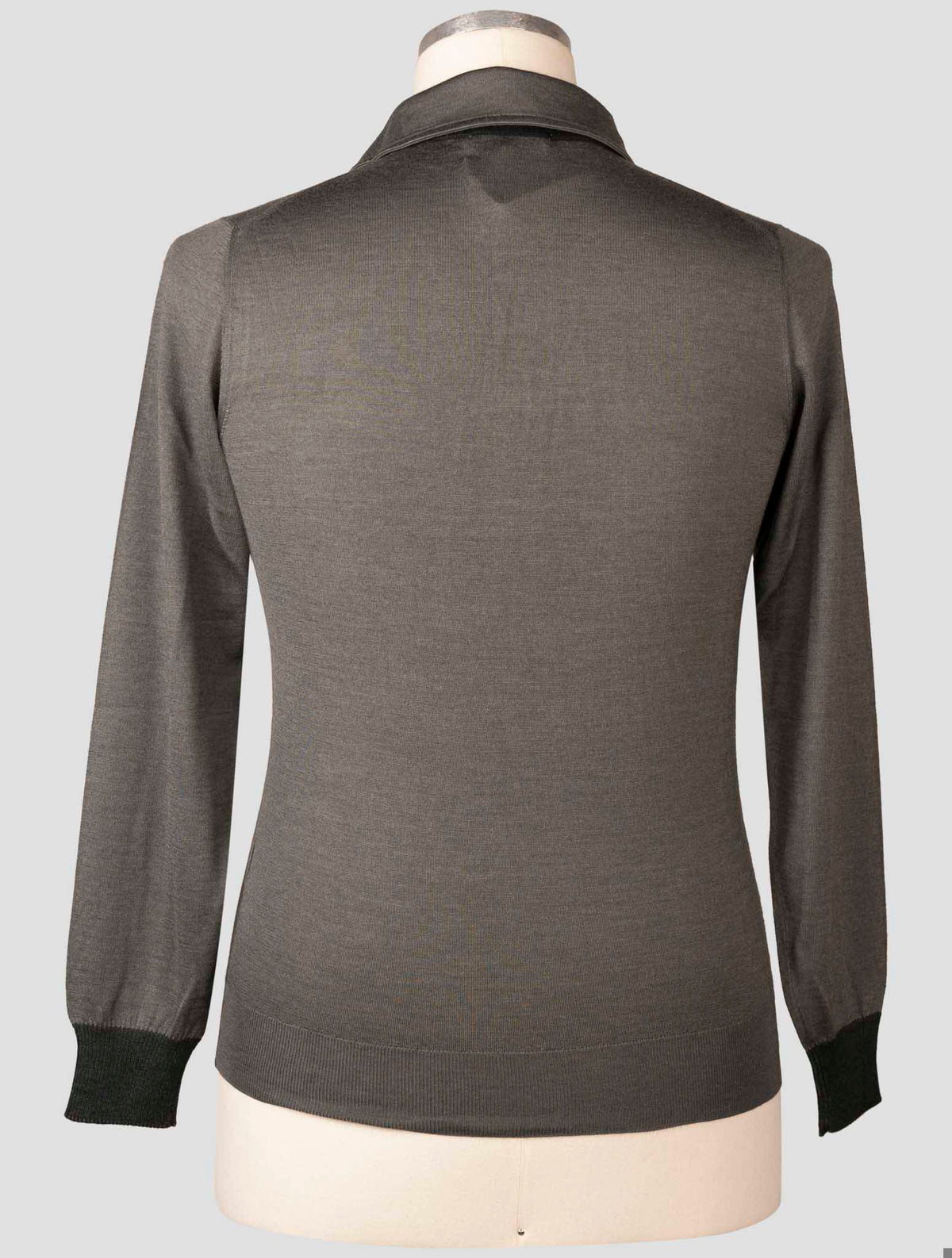 Fioroni Green Cashmere Silk Sweater Polo