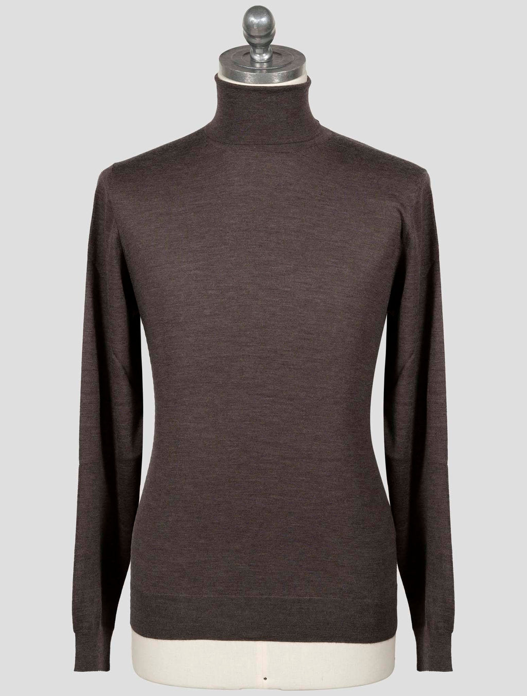 Fioroni Brown Cashmere Sweater Turtleneck