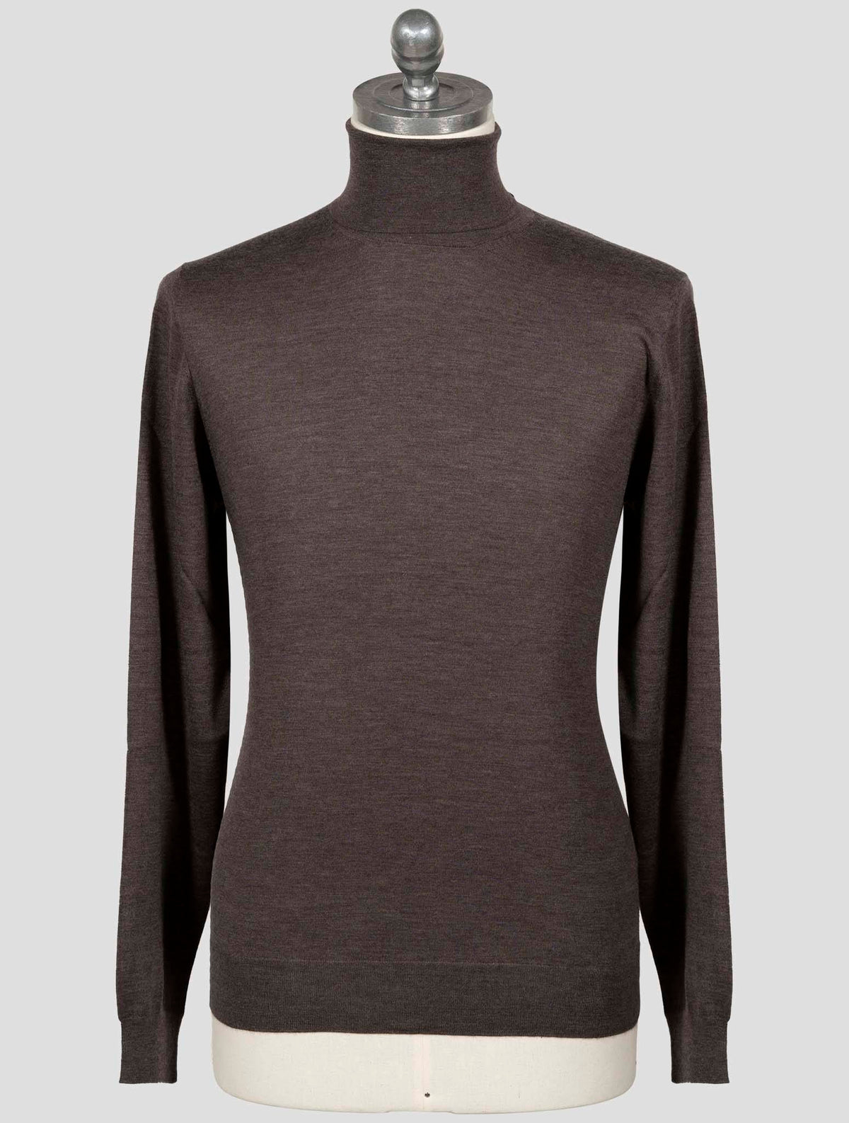 Fioroni Brown Cashmere Sweater Turtleneck