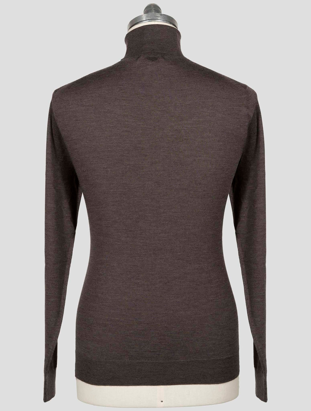 Fioroni Brown Cashmere Sweater Turtleneck