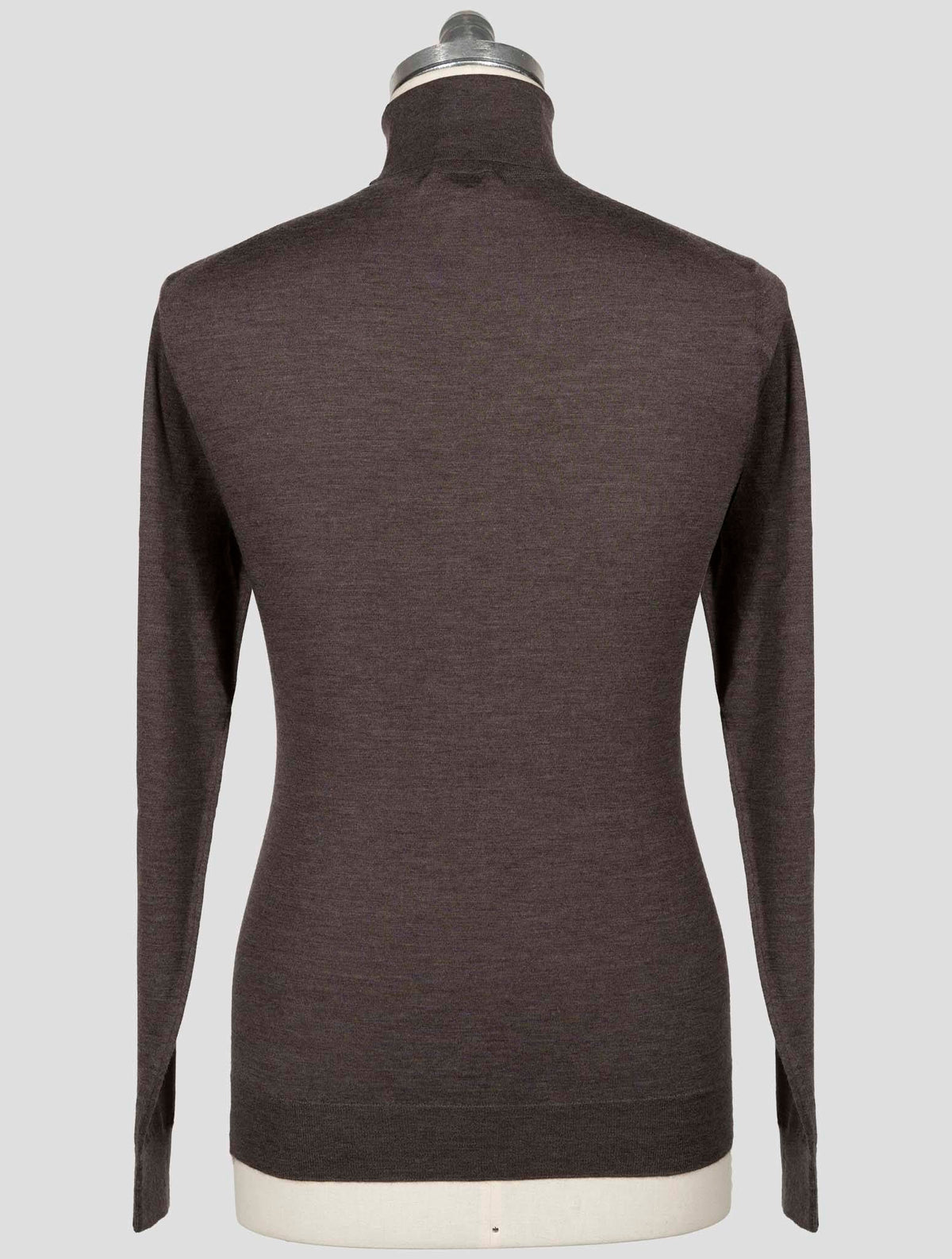 Fioroni Brown Cashmere Sweater Turtleneck