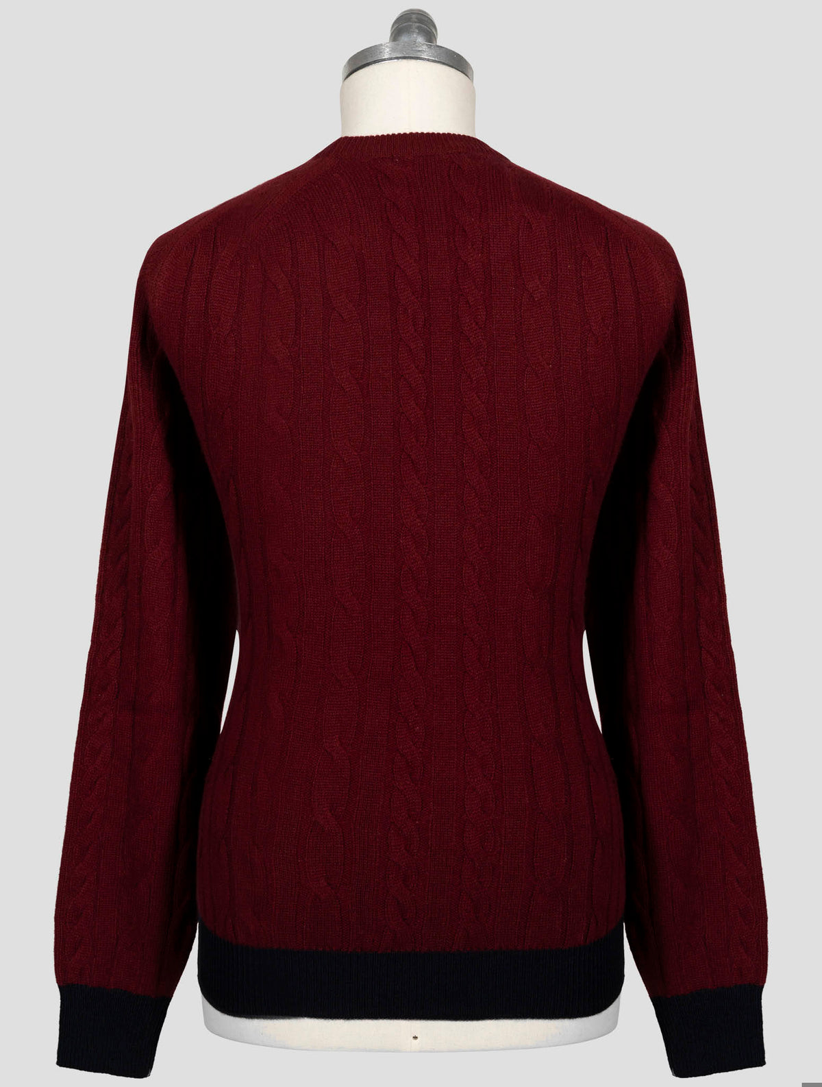 Fioroni Burgundy Cashmere Sweater Crewneck