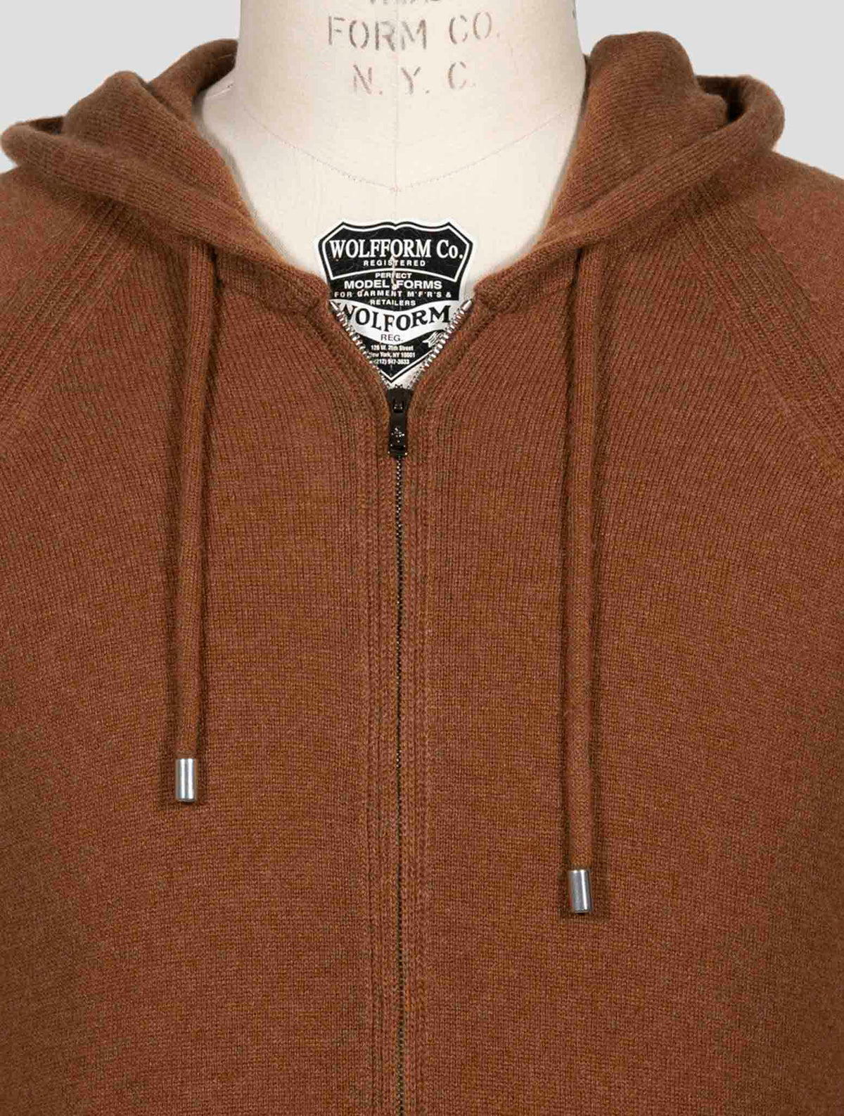 Fioroni Brown Cashmere Full Zip