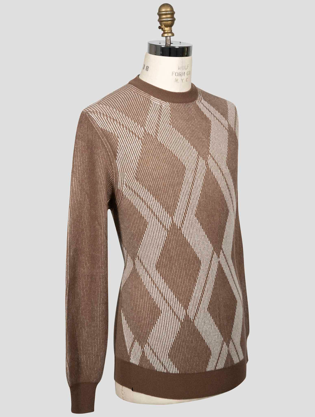Fioroni Fioroni Btown Cashmere Sweater Crewneck Brown 001