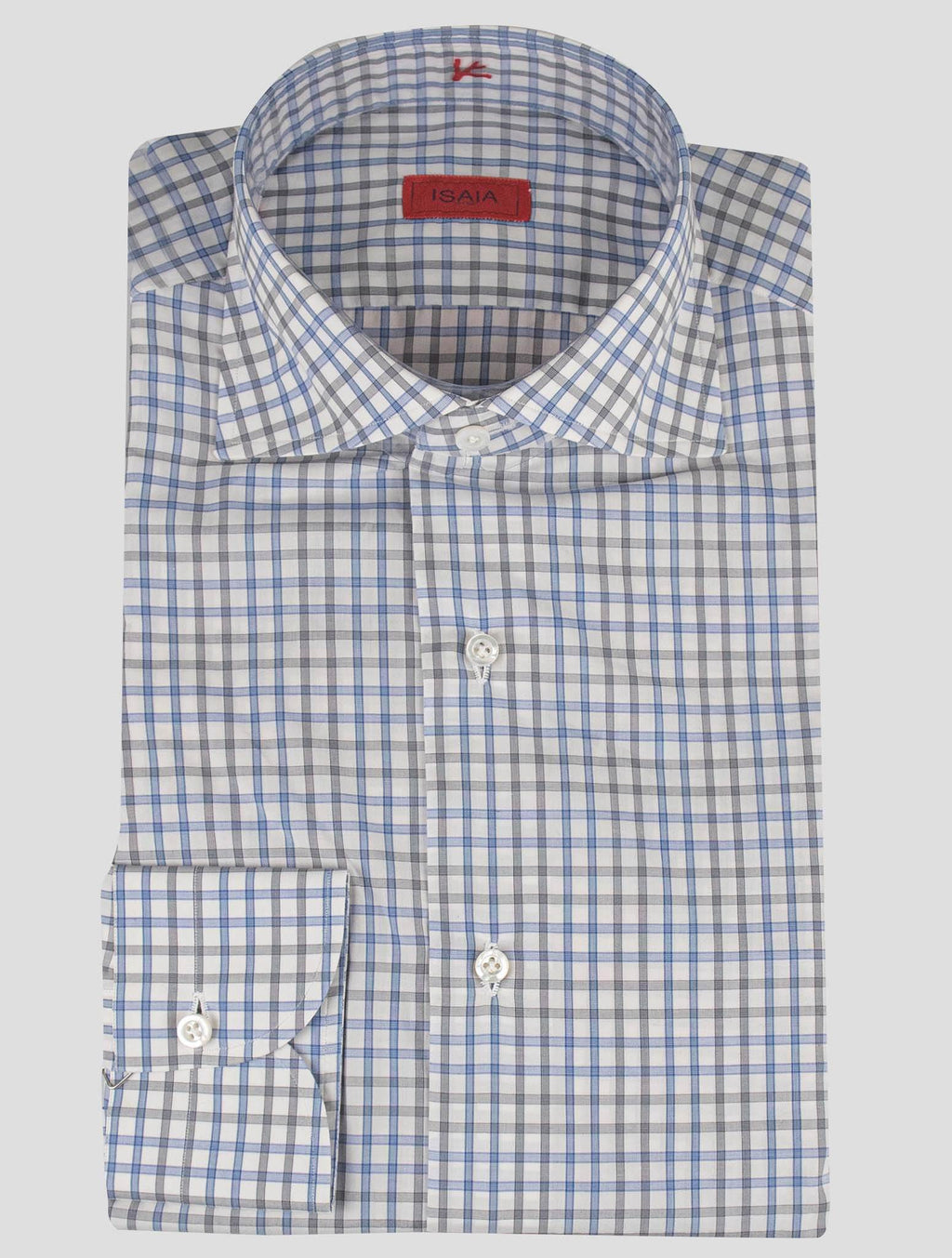 Isaia Multicolor Cotton Shirt