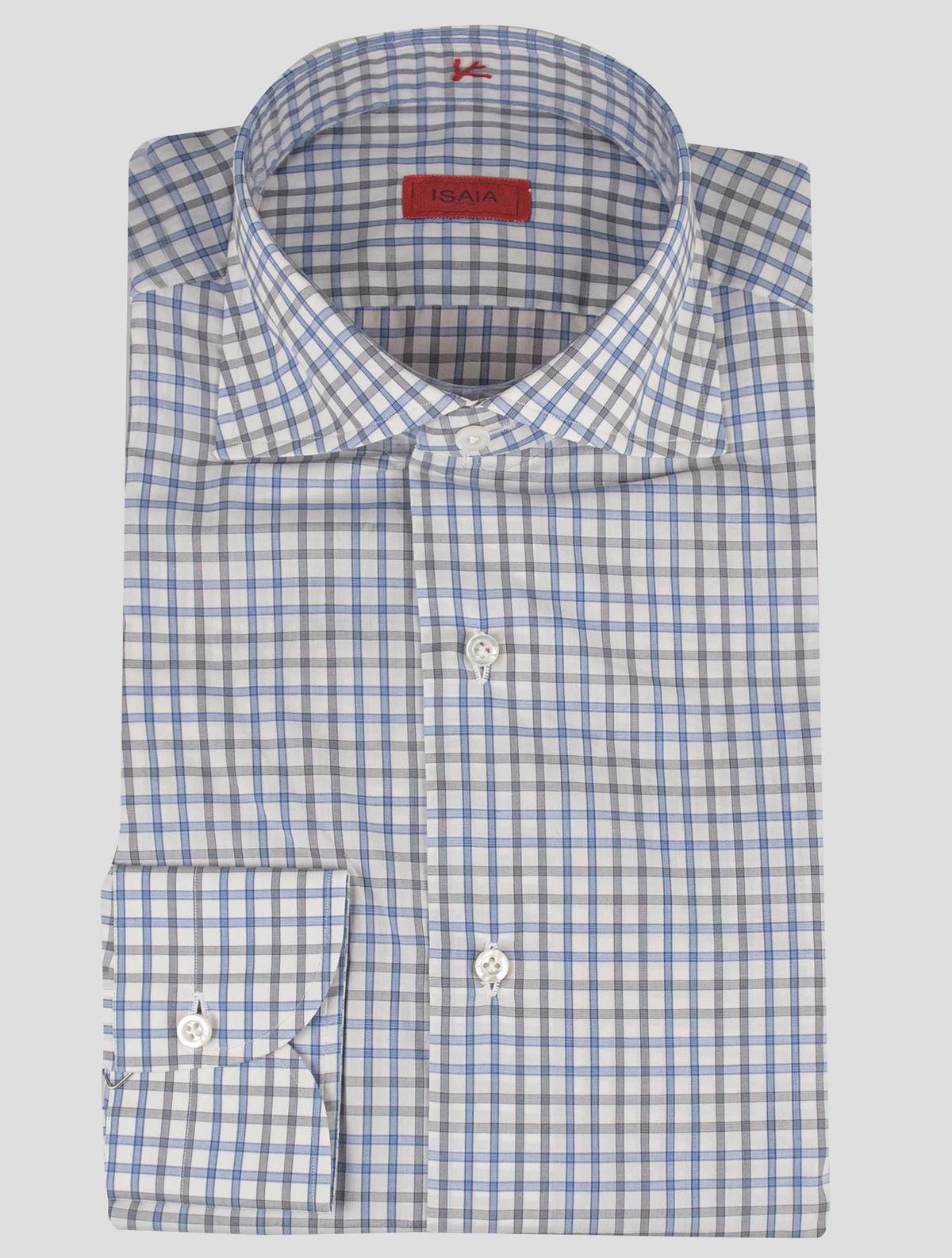 Isaia Multicolor Cotton Shirt