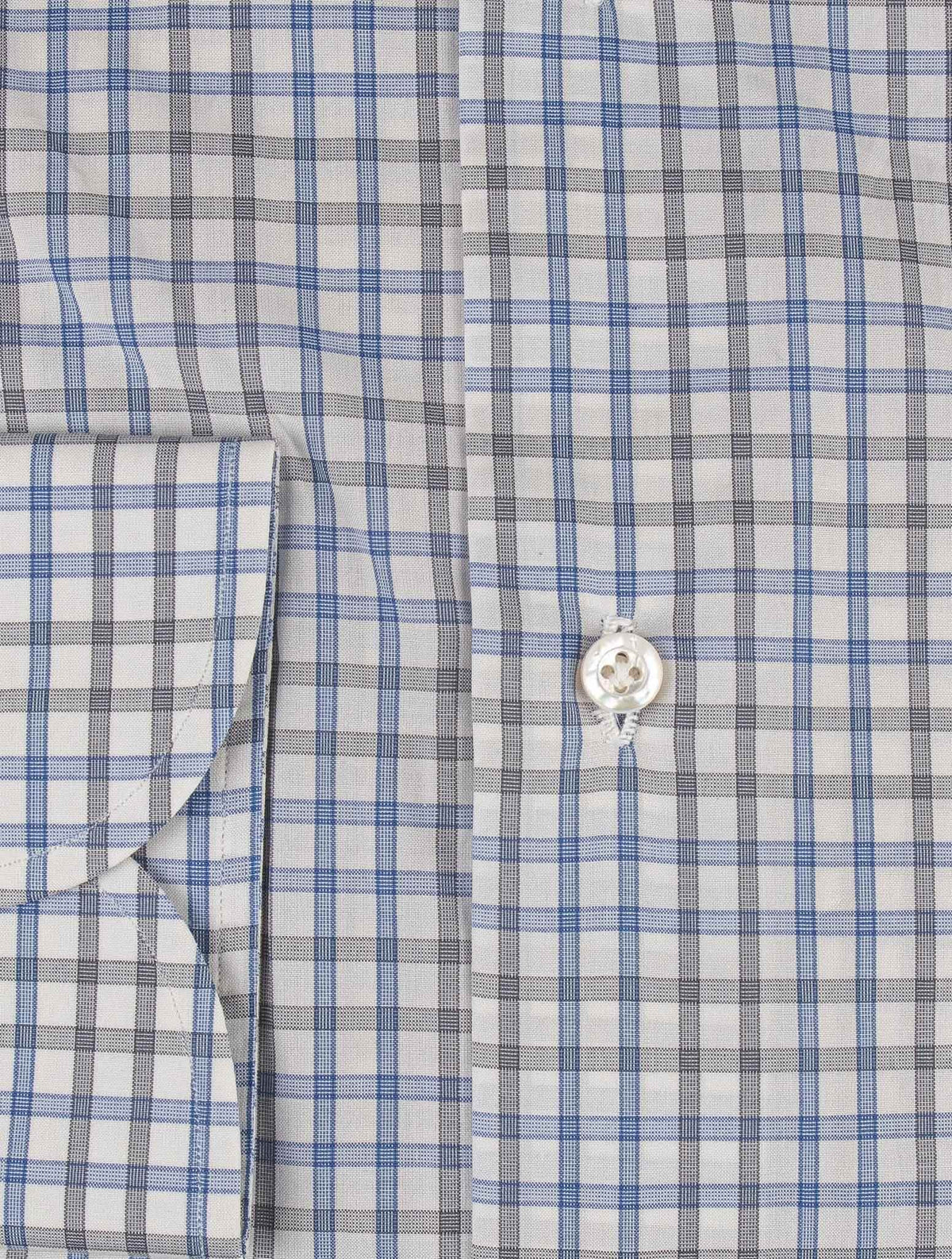 Isaia Multicolor Cotton Shirt