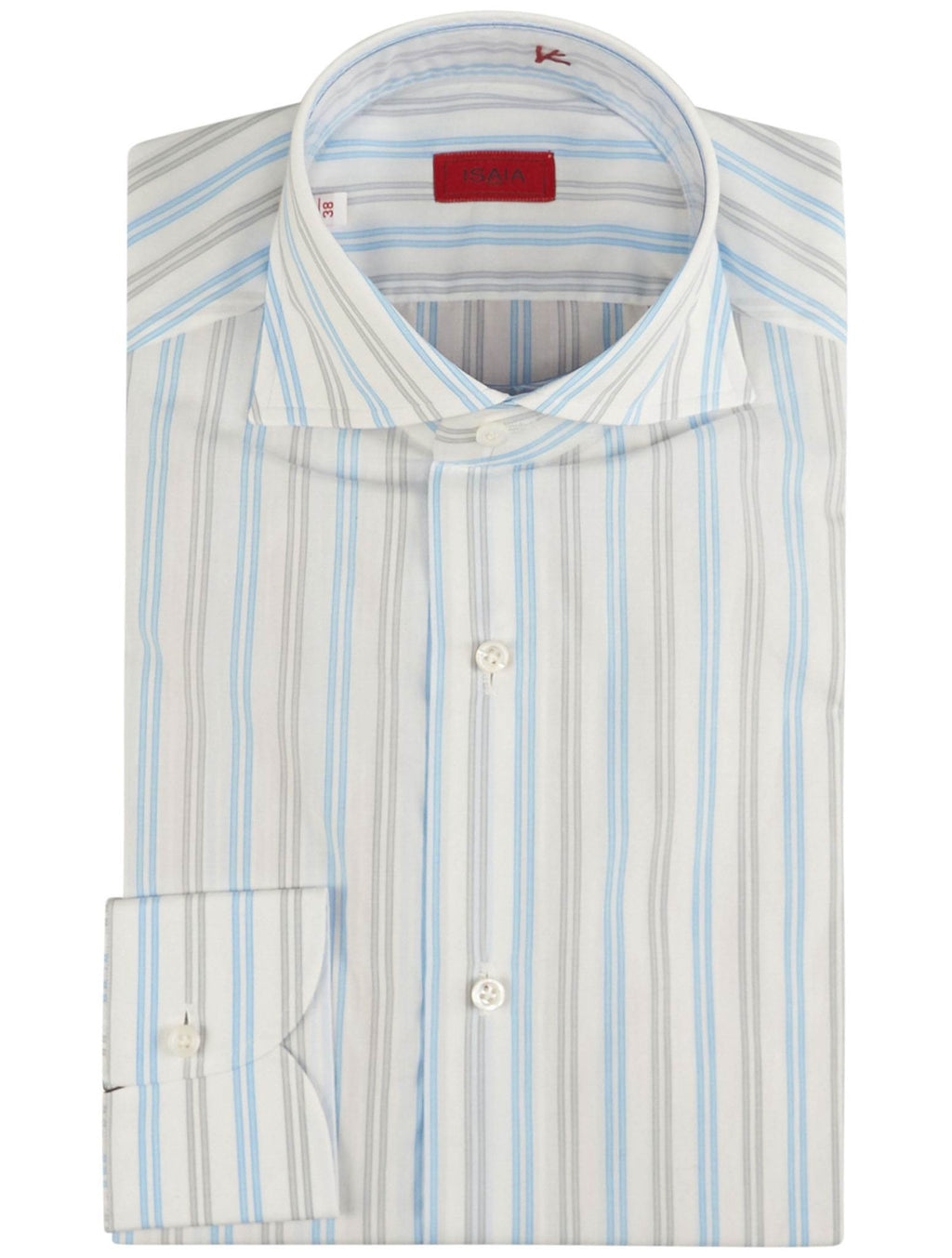 Isaia Multicolor Cotton Shirt