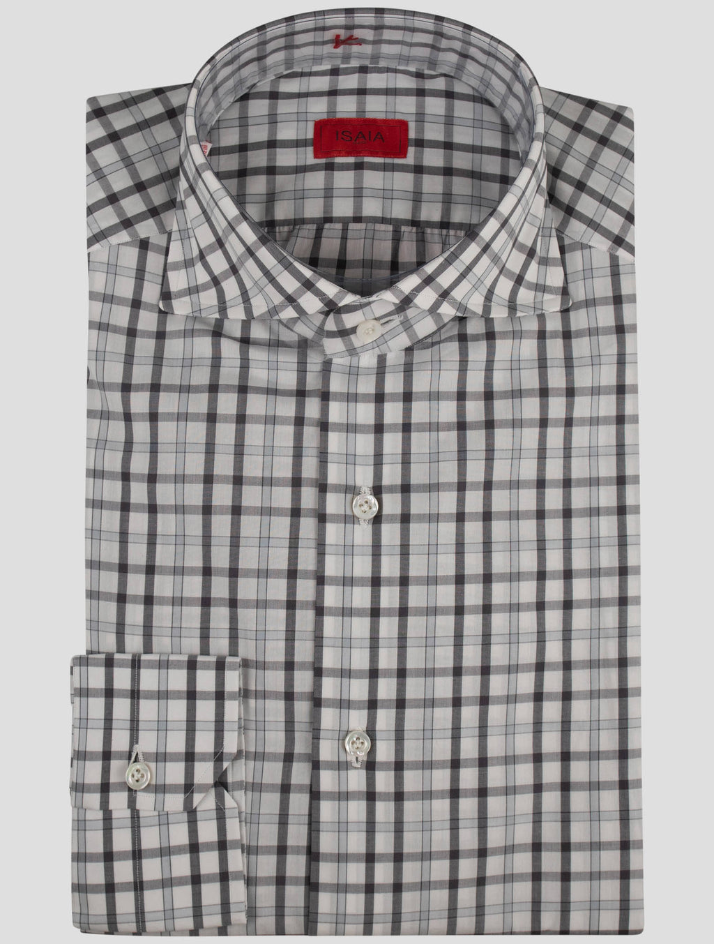 Isaia Multicolor Cotton Shirt