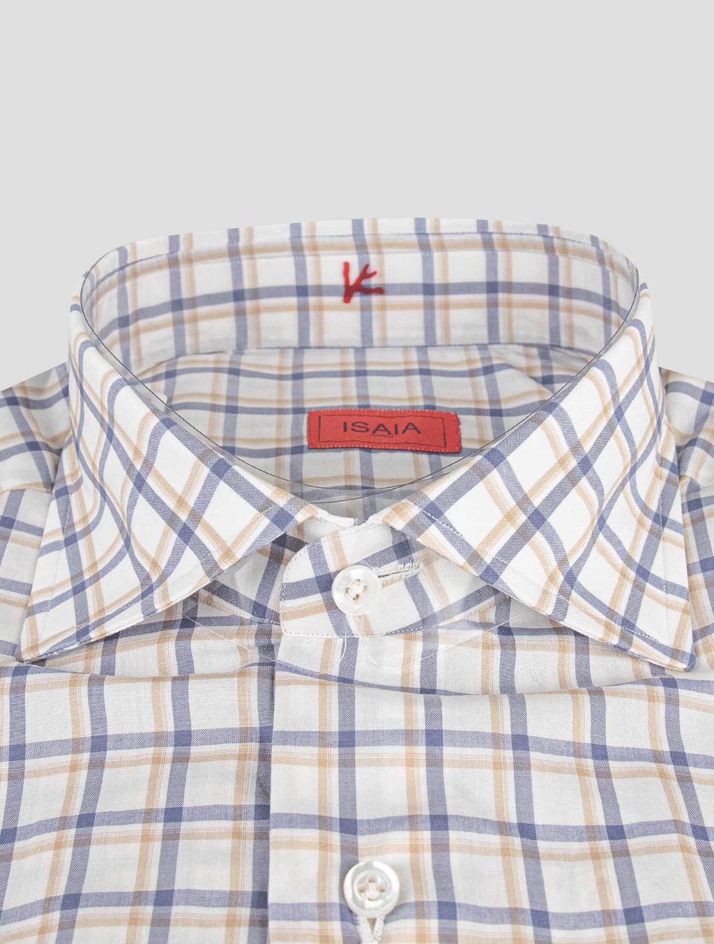 Isaia Isaia Multicolor Cotton Shirt Multicolor 001