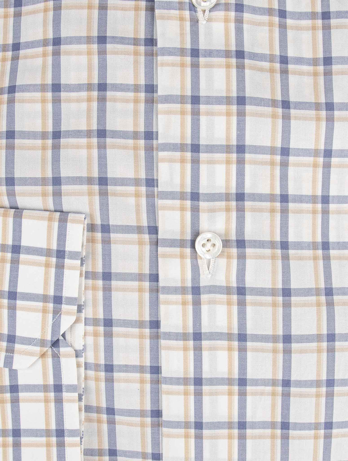 Isaia Multicolor Cotton Shirt