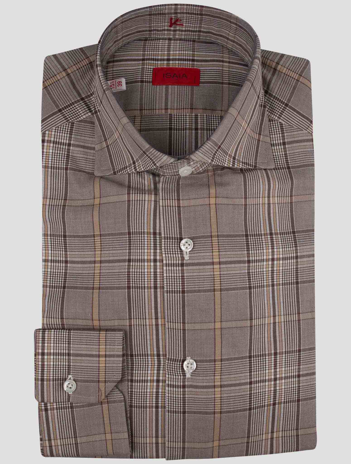 Isaia Isaia Multicolor Cotton Shirt Multicolor