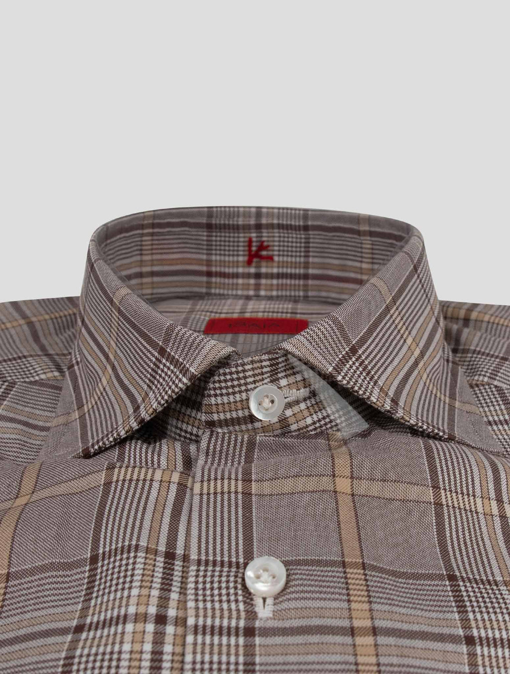 Isaia Isaia Multicolor Cotton Shirt Multicolor 001