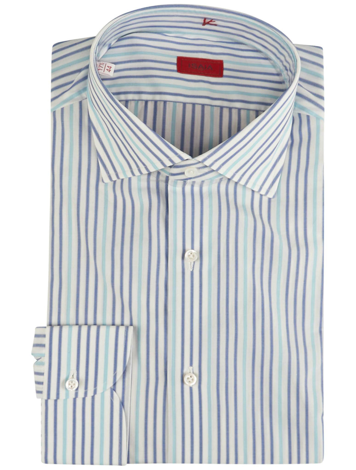 Isaia Multicolor Cotton Shirt