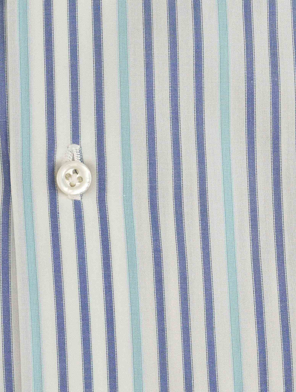 Isaia Multicolor Cotton Shirt