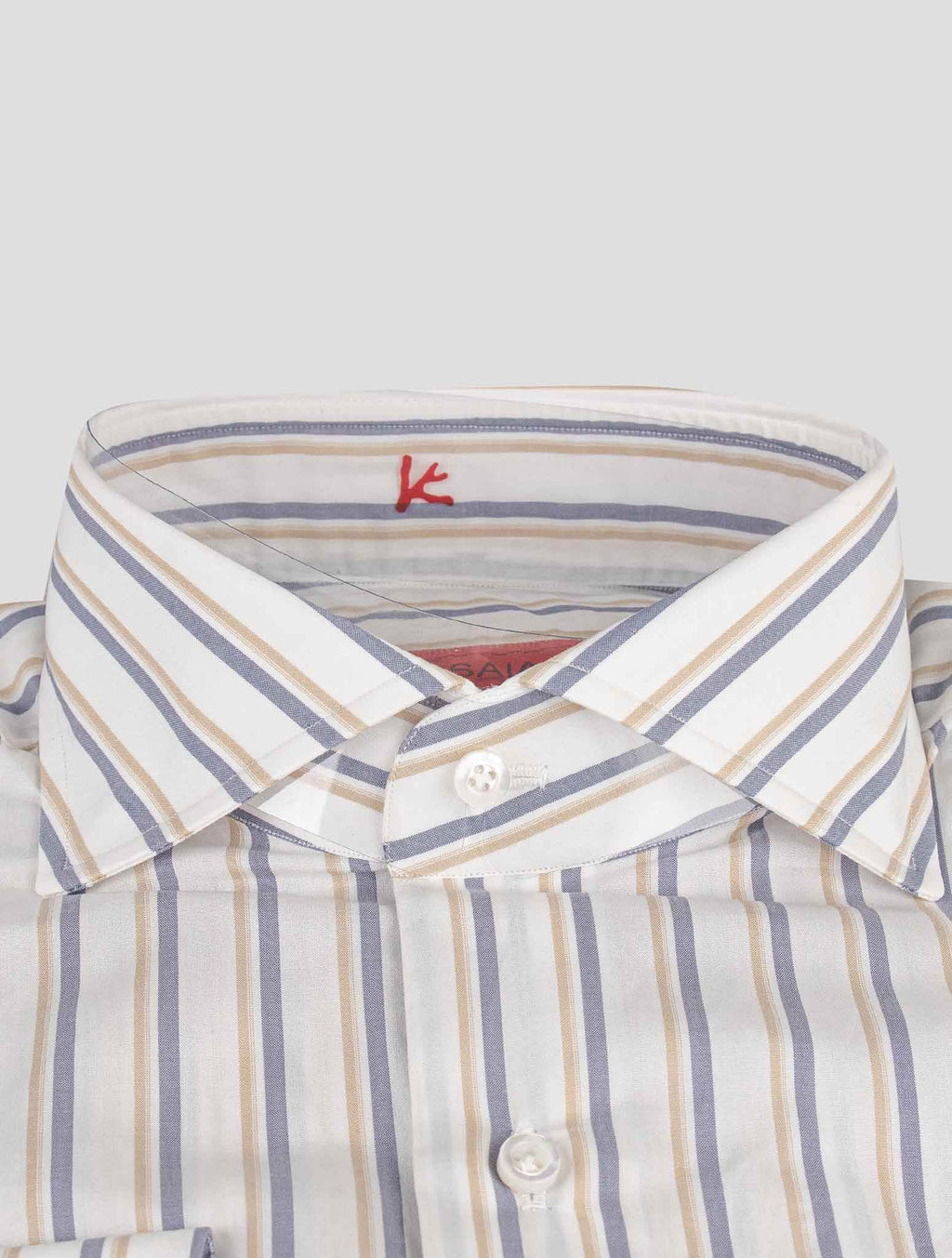 Isaia Isaia Multicolor Cotton Shirt Multicolor 001
