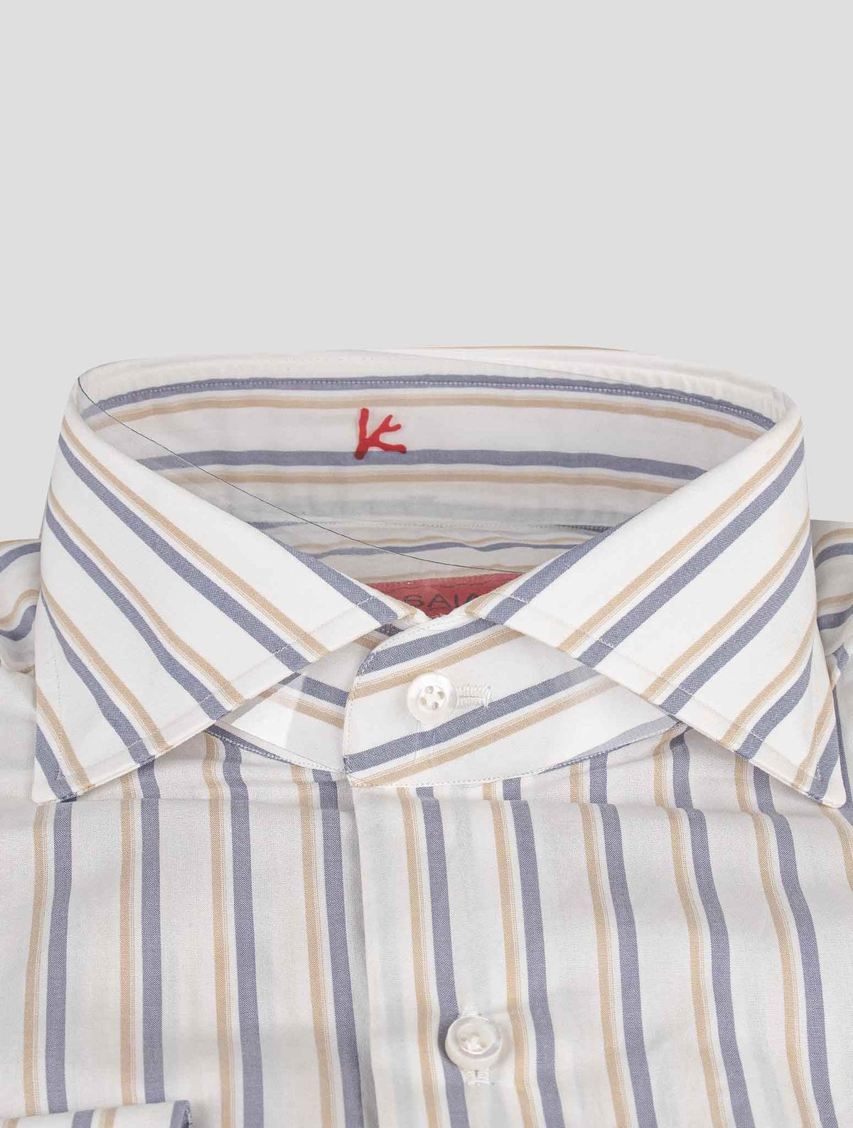Isaia Isaia Multicolor Cotton Shirt Multicolor 001