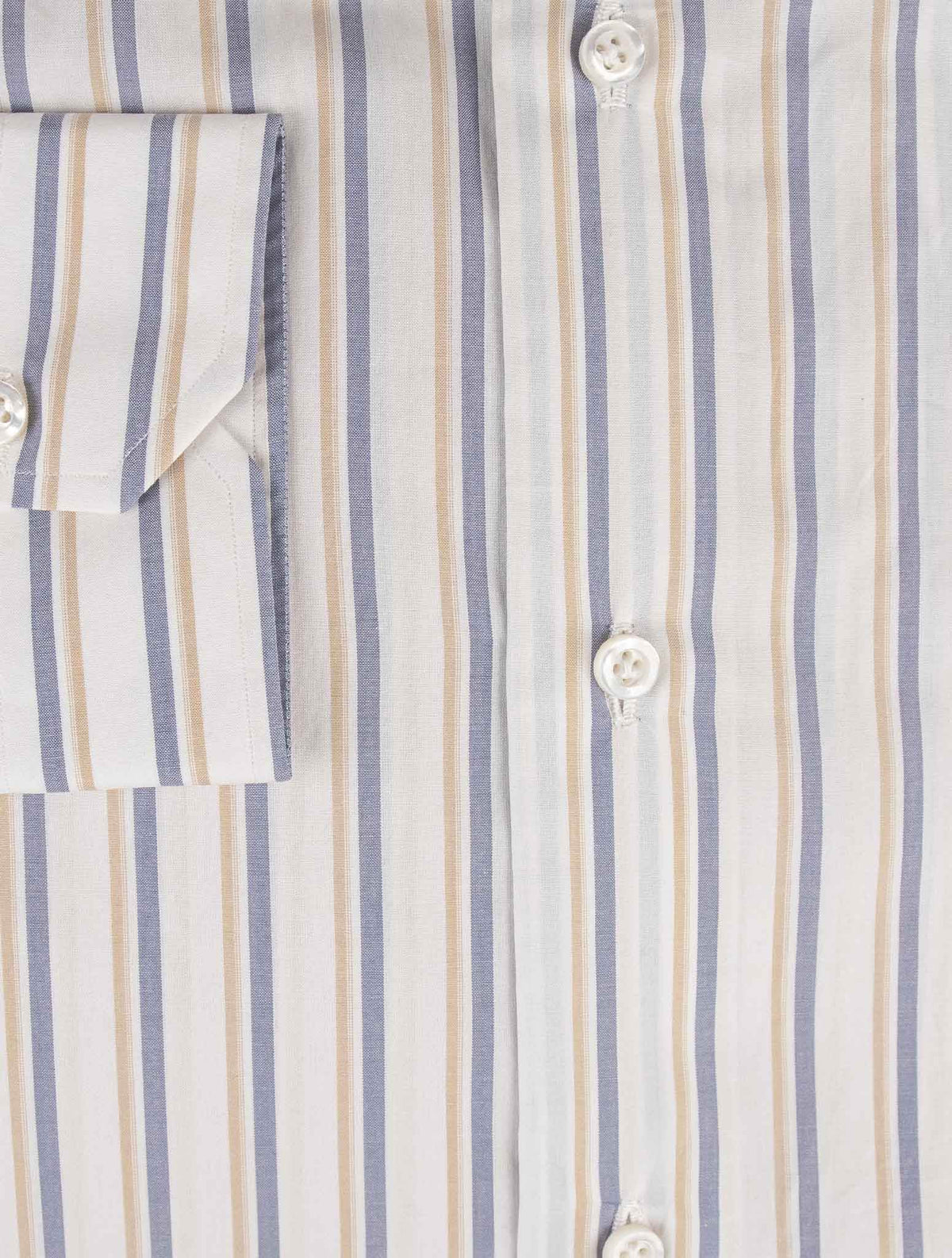 Isaia Multicolor Cotton Shirt
