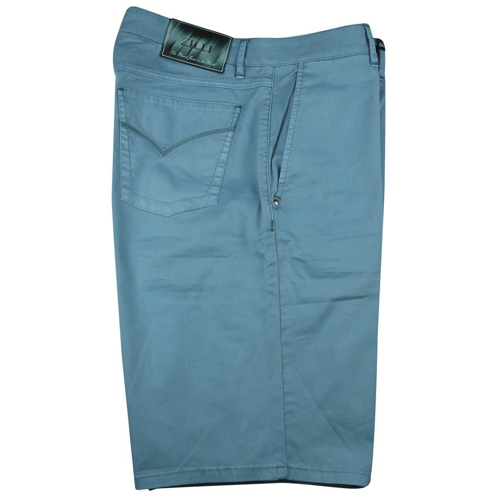 Zilli Zilli Light Blue Cotton Ea Short Pant Light Blue 000