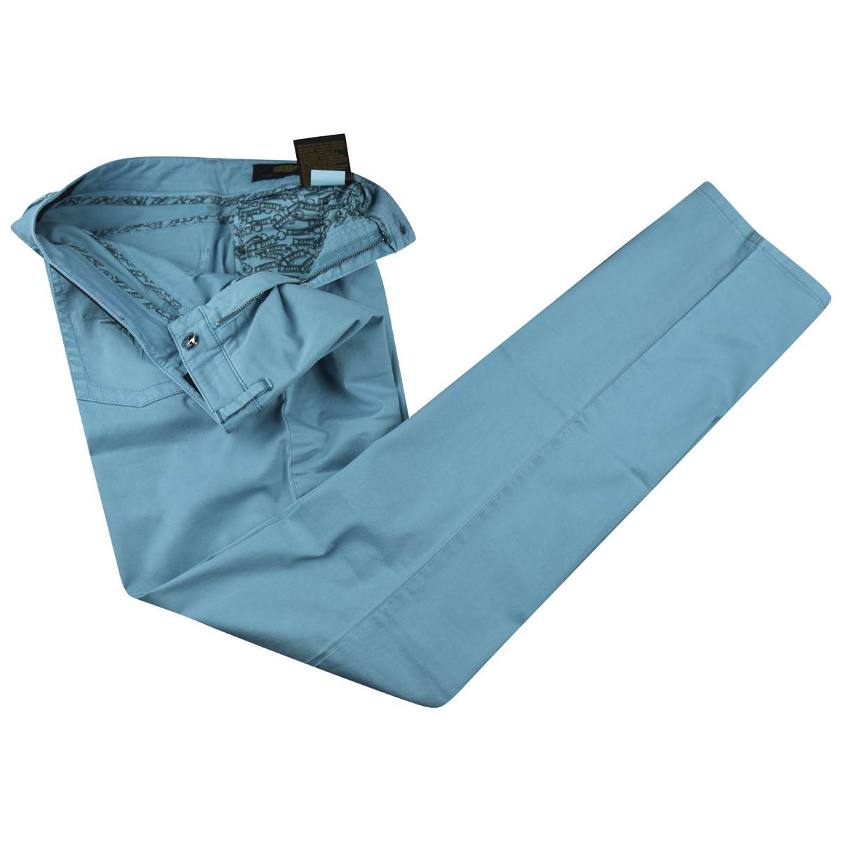 Zilli Zilli Light Blue Cotton Ea Pants Light Blue 001