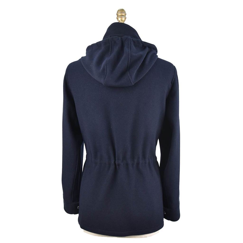 Brunello Cucinelli Blue Cashmere Coat