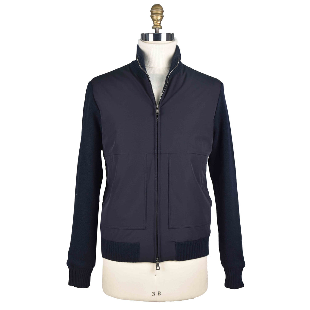 Fioroni Fioroni Blue Navy Cashmere Coat Blue Navy 000