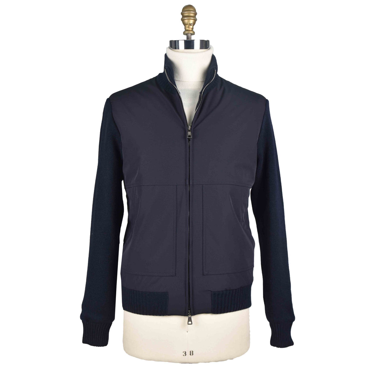 Fioroni Fioroni Blue Navy Cashmere Coat Blue Navy 000