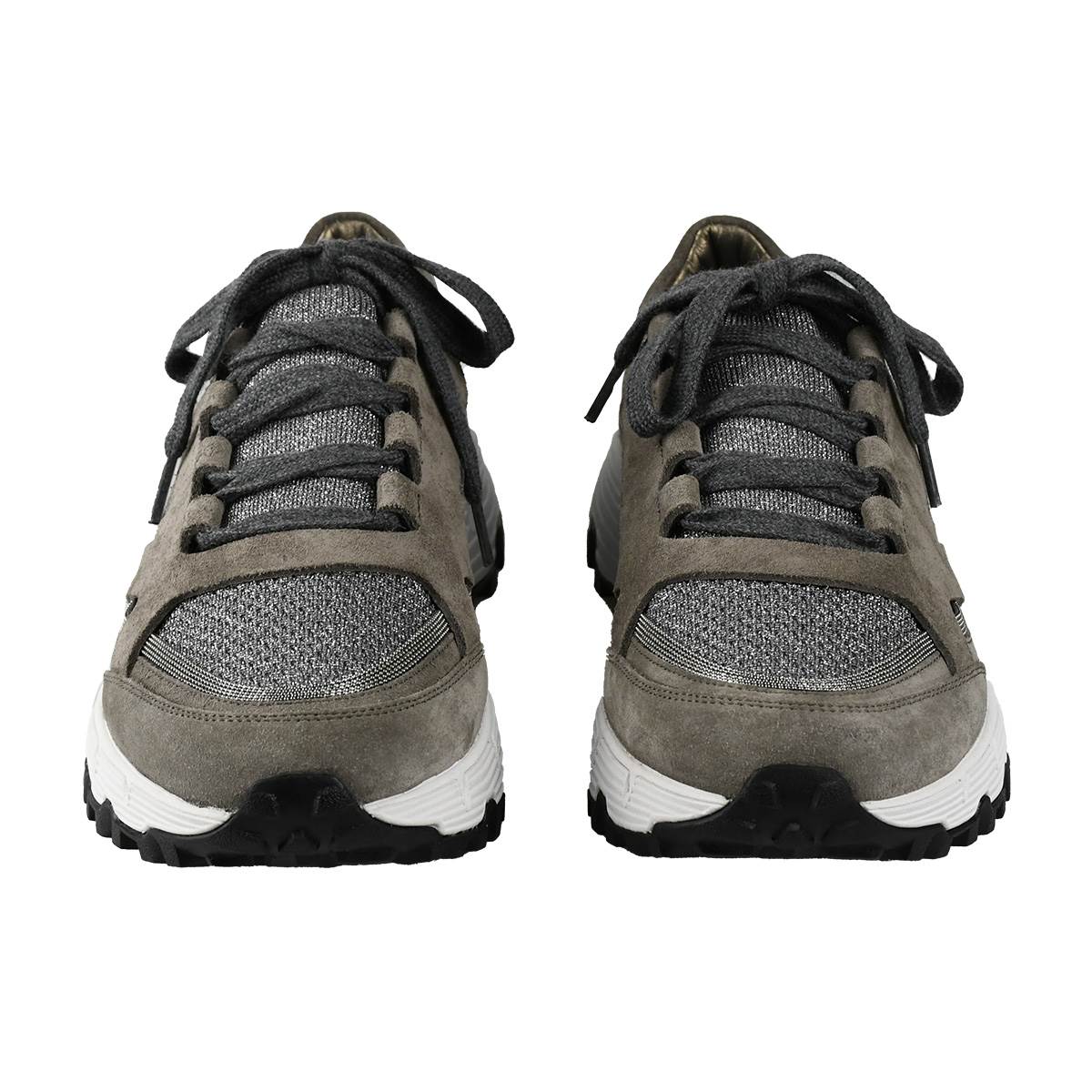 Brunello Cucinelli Brunello Cucinelli Multicolor Leather Suede Pm Sneakers Multicolor 001