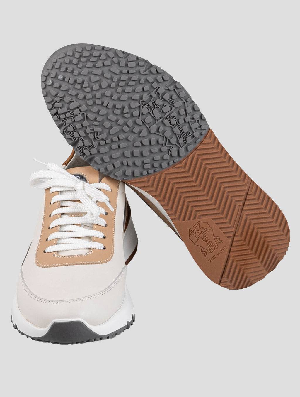 Brunello Cucinelli Multicolor Leather Sneakers